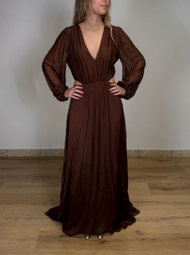 Immagine di ABITO LUNGO SETA VISCOSA