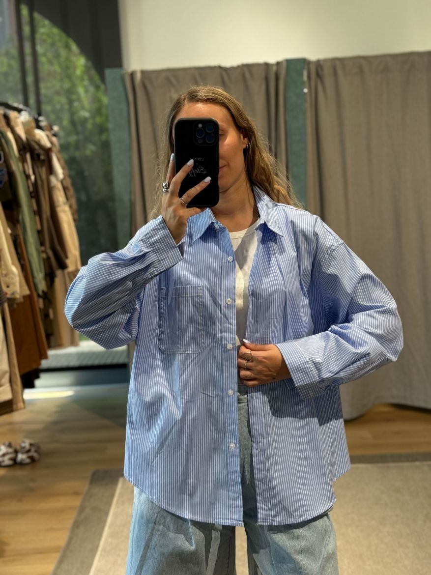 Immagine di CAMICIA RIGHE BOTTONI