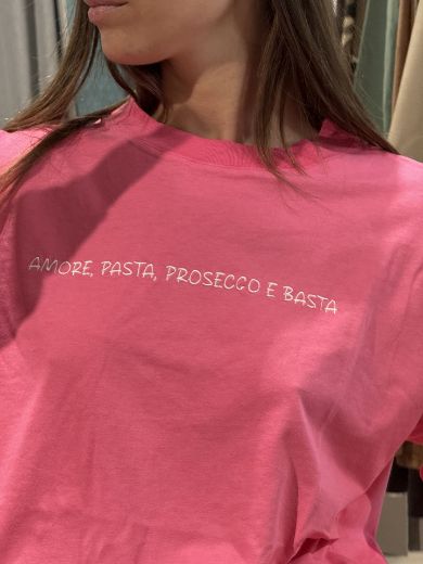 Immagine di T-SHIRT AMORE, PASTA, PROSECCO