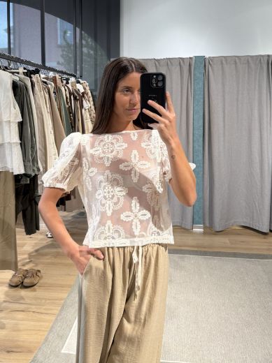 Immagine di T-SHIRT PIZZO