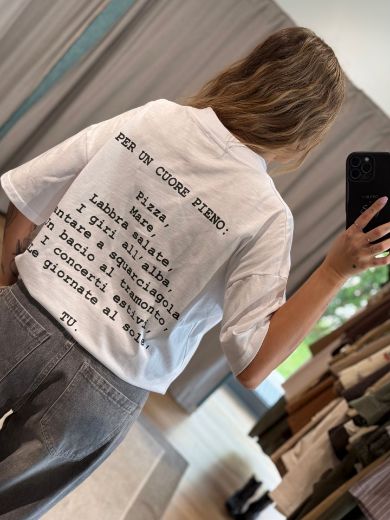 Immagine di T-SHIRT CUORE PIENO