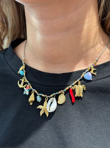 Immagine di COLLANA CORDINO CHARM