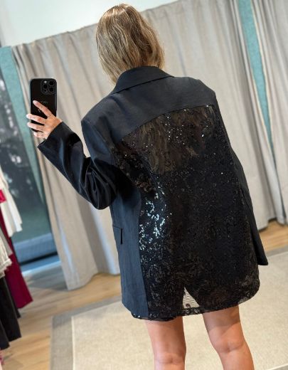 Immagine di BLAZER OVER RETE MICROPAILLETTES