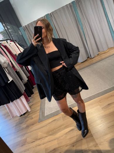 Immagine di SHORTS RETE MICROPAILLETTES