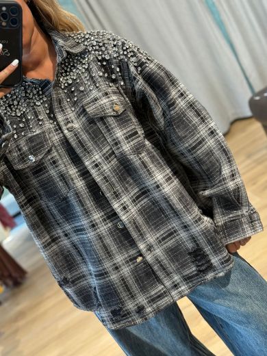 Immagine di CAMICIA CHECK STRASS