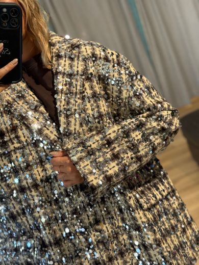 Immagine di BLAZER OVERSIZE PAILLETTES
