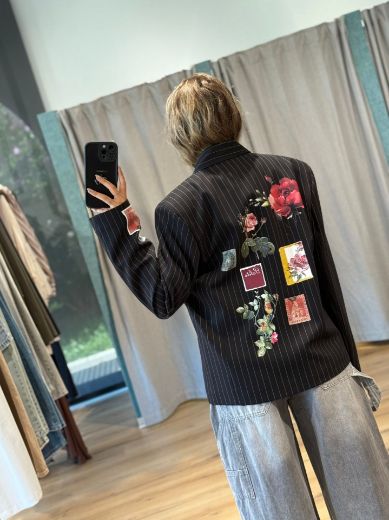 Immagine di BLAZER GESSATO TOPPE