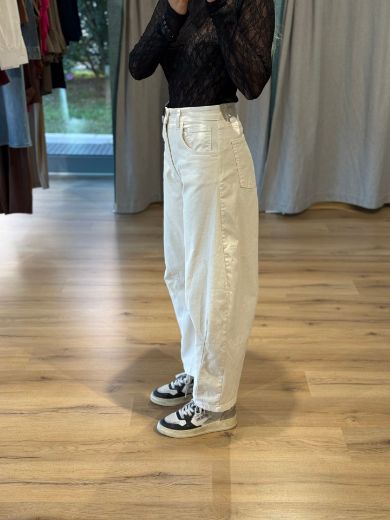 Immagine di PANTALONE OVETTO - Disponibile in PANNA, MARRONE