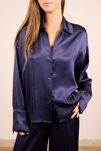 Immagine di CAMICIA COLLO APERTO VISCOSA - Disponibile in VERDE, BLU