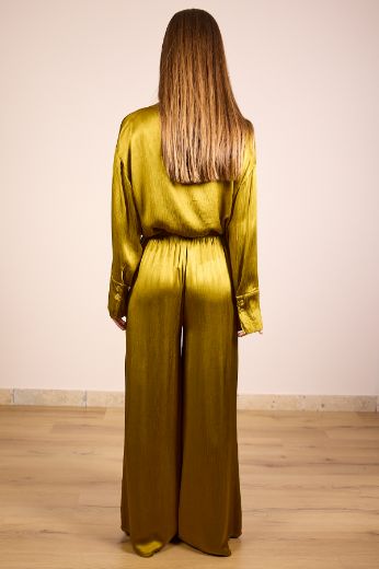 Immagine di CAMICIA COLLO APERTO VISCOSA - Disponibile in VERDE, BLU