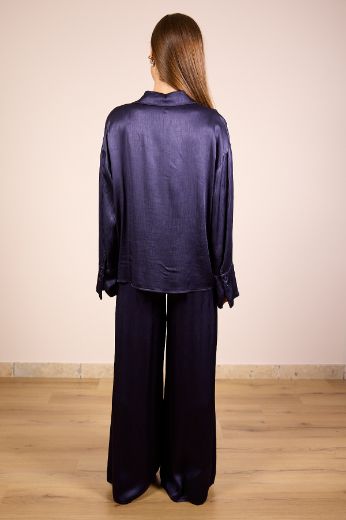 Immagine di CAMICIA COLLO APERTO VISCOSA - Disponibile in VERDE, BLU