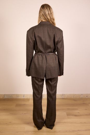 Immagine di BLAZER QUADRI CINTURA