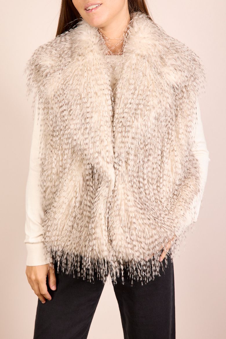 Immagine di GILET ECOPELLICCIA MELANGE