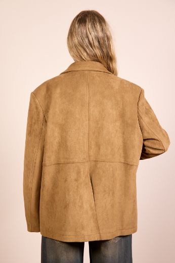 Immagine di BLAZER SCAMOSCIATO CAMMELLO