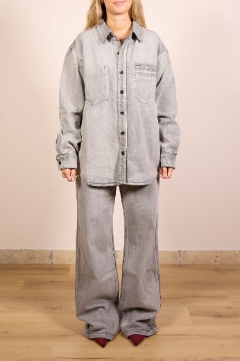 Immagine di GIACCA OVER DENIM GREY
