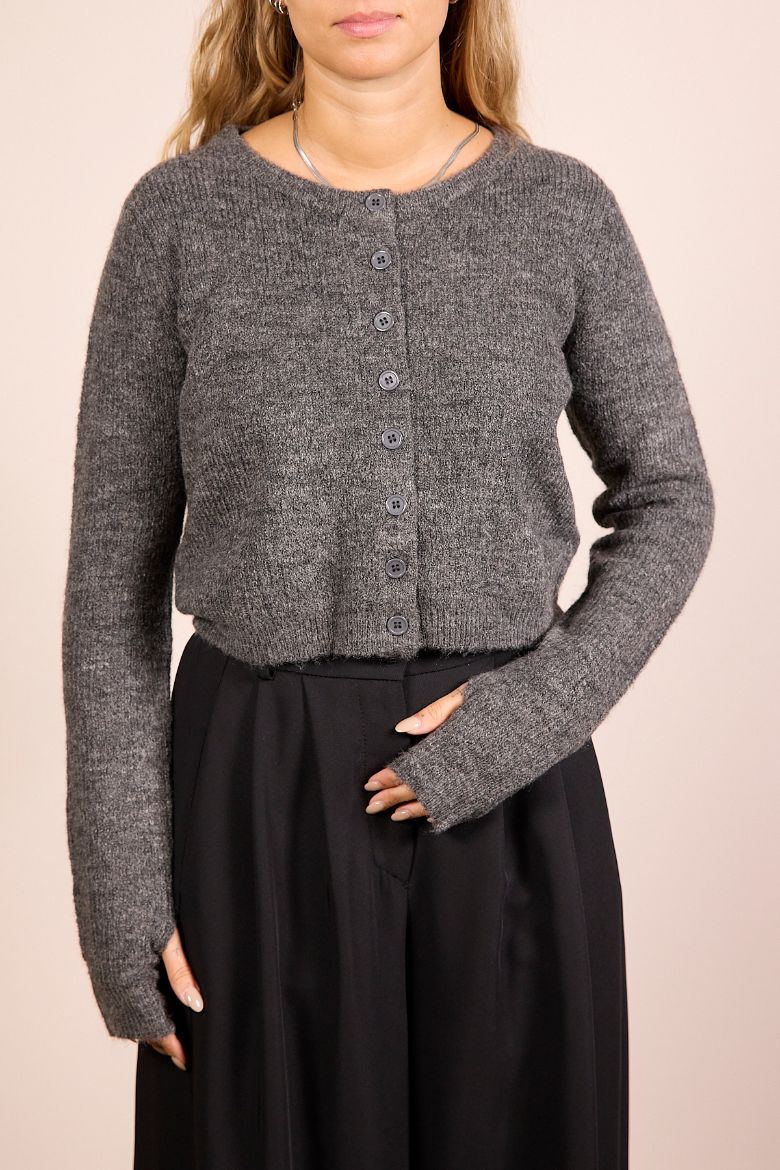 Immagine di CARDIGAN GRIGIO BOTTONI