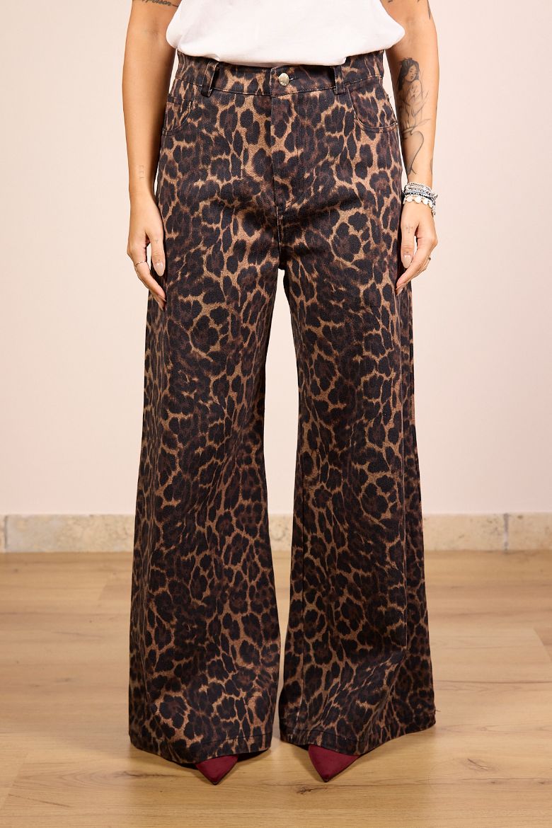 Immagine di PANTALONE MACULATO WIDE LEG