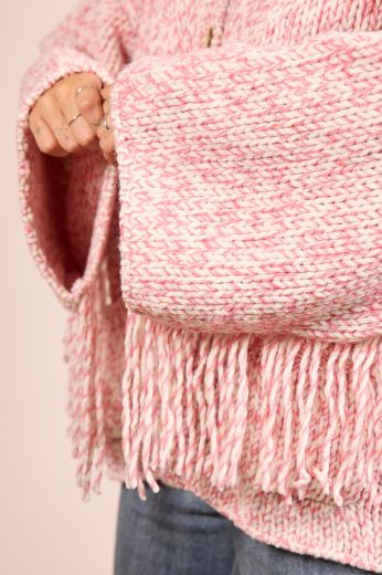 Immagine di CARDIGAN FRANGE MELANGE