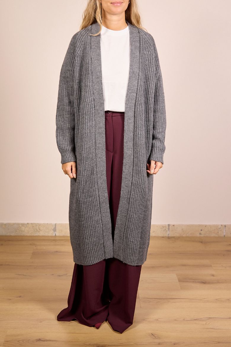 Immagine di CARDIGAN LUNGO MISTO LANA/ALPACA