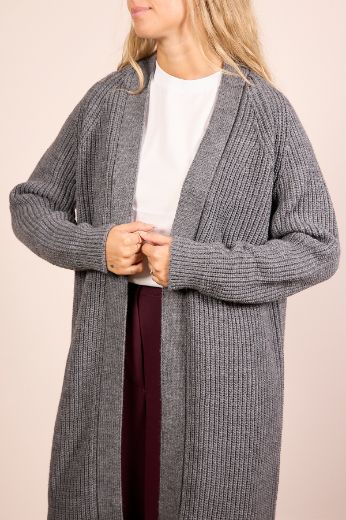 Immagine di CARDIGAN LUNGO MISTO LANA/ALPACA