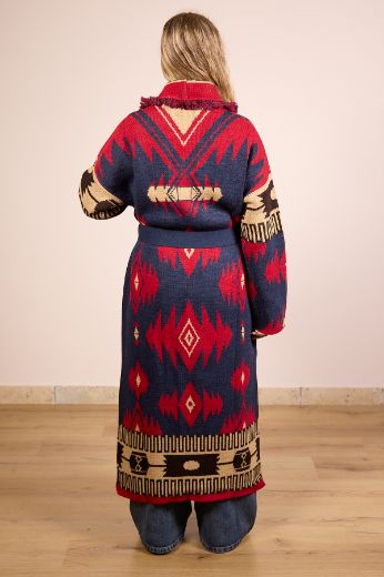 Immagine di CARDIGAN LUNGO ETNICO