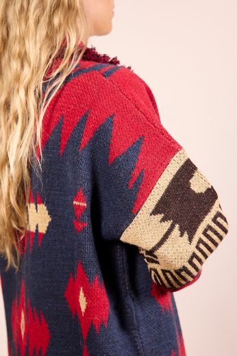 Immagine di CARDIGAN LUNGO ETNICO