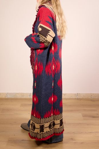 Immagine di CARDIGAN LUNGO ETNICO