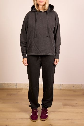 Immagine di FELPA CHILLI STONEWASH - Disponibile in BORDEAUX, NERO