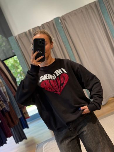 Immagine di FELPA  THE LOVERS CLUB  - Disponibile in MARRONE, NERO