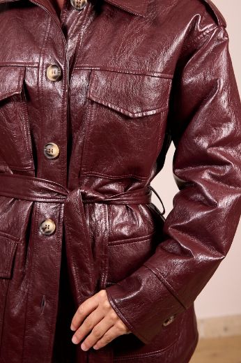 Immagine di TRENCH IMBOTTITO - Disponibile in BORDEAUX, SENAPE