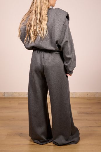 Immagine di FELPA CON SPALLINI - Disponibile in MARRONE, GRIGIO