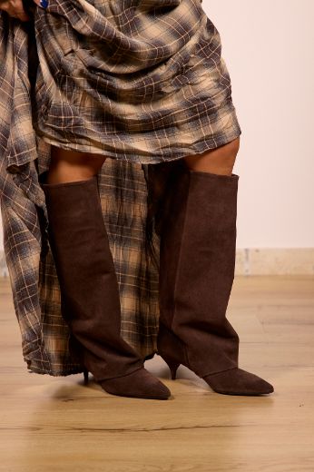 Immagine di STIVALE CAMOSCIO TESTA DI MORO