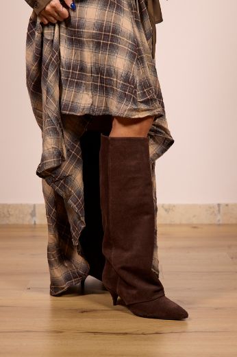 Immagine di STIVALE CAMOSCIO TESTA DI MORO