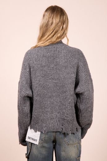 Immagine di CARDIGAN IN MAGLIA CON ROTTURE