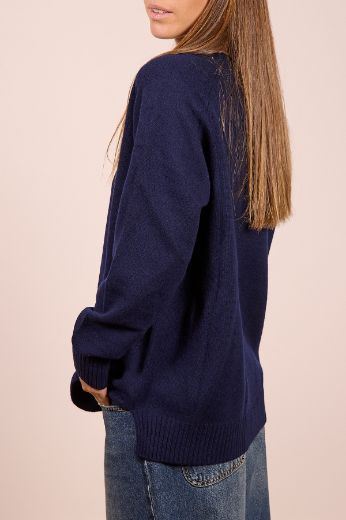 Immagine di MAGLIONE 100% LANA GIROCOLLO - Disponibile in MARRONE, GRIGIO, BLU, BEIGE SCURO, BEIGE CHIARO, PANNA, GRIGIO SCURO, GRIGIO CHIARO, TAUPE