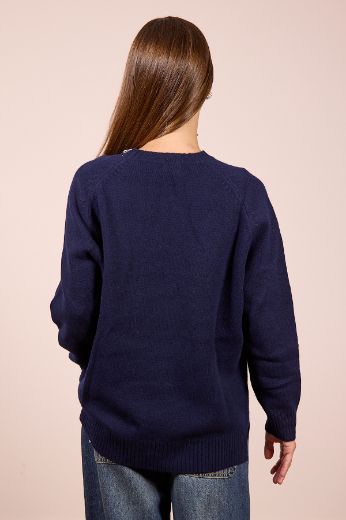 Immagine di MAGLIONE 100% LANA GIROCOLLO - Disponibile in MARRONE, GRIGIO, BLU, BEIGE SCURO, BEIGE CHIARO, PANNA, GRIGIO SCURO, GRIGIO CHIARO, TAUPE