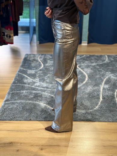 Immagine di PANTALONE TESSA VINILE - Disponibile in NERO, BRONZO