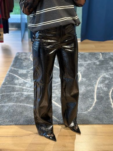 Immagine di PANTALONE TESSA VINILE - Disponibile in NERO, BRONZO