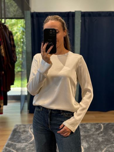 Immagine di MAGLIA VISCOSA SATIN - Disponibile in BIANCO, BORDEAUX, NERO