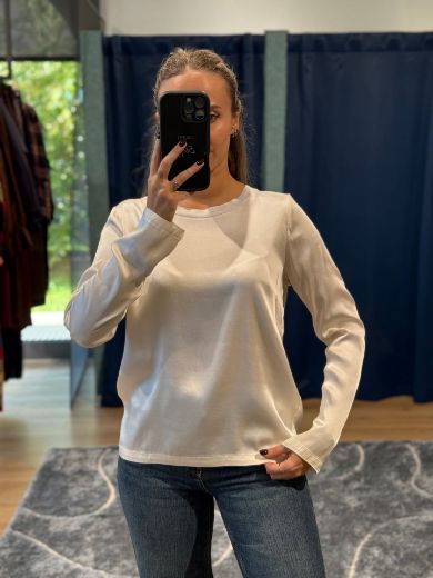 Immagine di MAGLIA VISCOSA SATIN - Disponibile in BIANCO, BORDEAUX, NERO