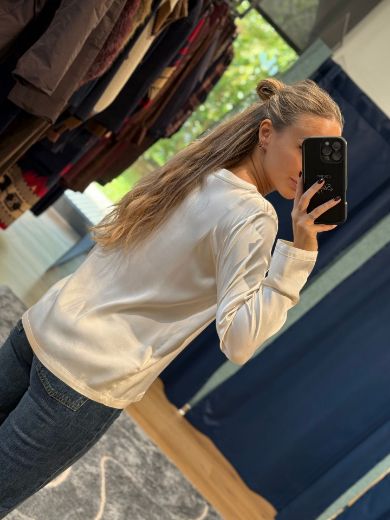 Immagine di MAGLIA VISCOSA SATIN - Disponibile in BIANCO, BORDEAUX, NERO