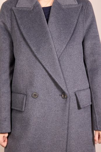 Immagine di CAPPOTTO LUNGO HANDMADE ICON - Disponibile in MARRONE, GRIGIO, TORTORA