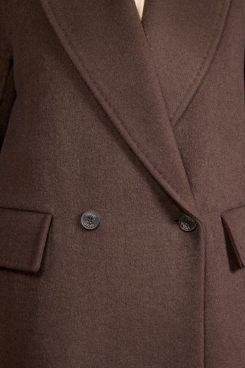 Immagine di CAPPOTTO LUNGO HANDMADE ICON - Disponibile in MARRONE, GRIGIO, TORTORA