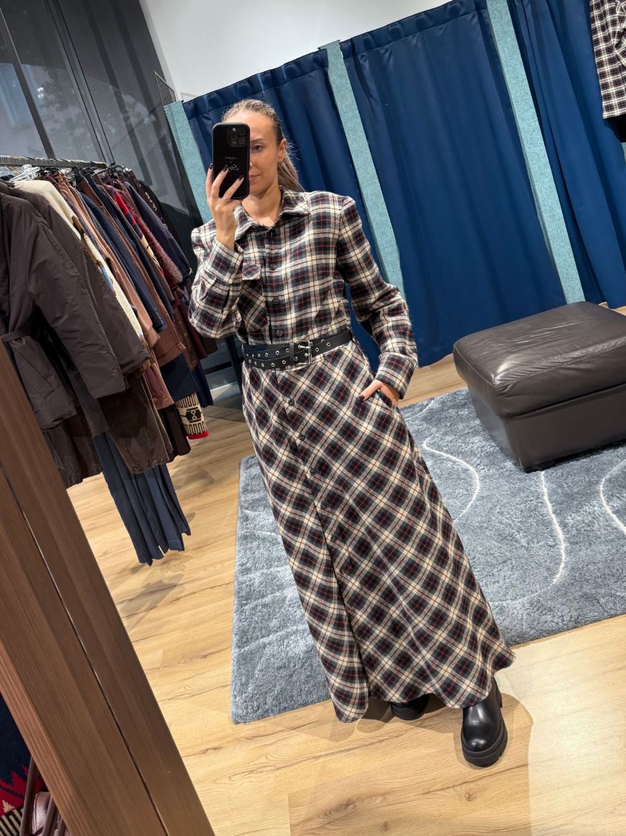 Immagine di MAXI ABITO CHECK CHLOE