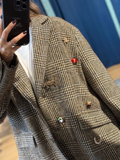 Immagine di GIACCA OVER PIED DE POULE