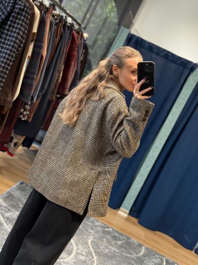 Immagine di GIACCA OVER PIED DE POULE