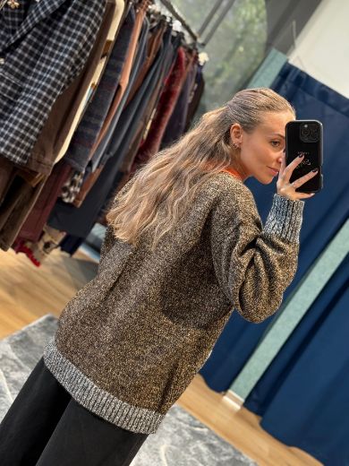 Immagine di CARDIGAN AMY BOTTONI ARANCIO