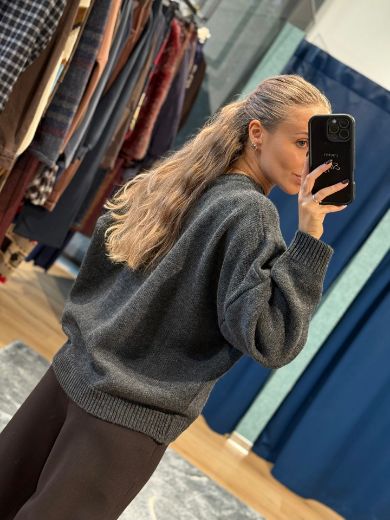 Immagine di MAGLIONE OVER BASIC - Disponibile in MORO, GRIGIO