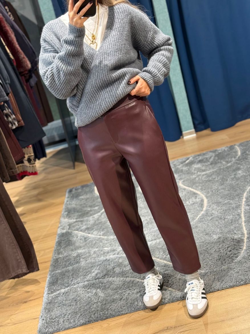 Immagine di PANTA ECOPELLE - Disponibile in NERO, BORDEAUX