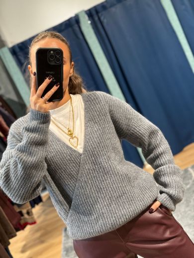 Immagine di MAGLIONE SCALDA CUORE - Disponibile in GRIGIO, BORDEAUX